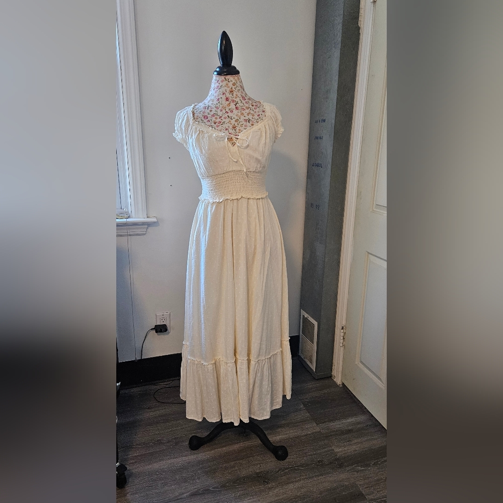 Size XSmall, Old Navy Long Smocked Dress